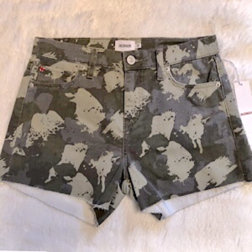 “NEW” Hudson Gracie Mid-Rise Cut-Off Utility Short - Picture 4 of 7